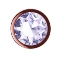 Plug-Butt Plug Diamond Moonstone Shine S Rose Gold Lola Games