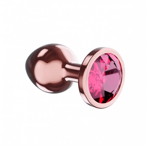 Plug-Butt Plug Diamond Ruby Shine S Rose Gold Lola Games