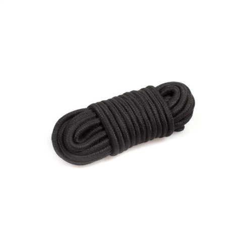 Wiązanie Lina 10 m - Black Bondage Rope BDSM Secret Play
