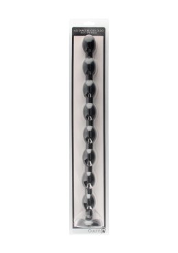 Dildo analne Ass Snake Beaded Dildo - 48 cm - Black Shots