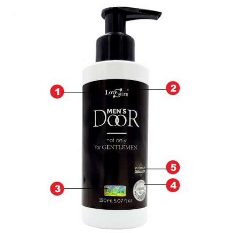 Żel-MEN DOOR 150ml LoveStim Żel-MEN DOOR 150ml LoveStim