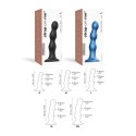 DILDO PLUG BALLS METALLIC BLUE - S Strap-on-me