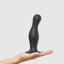 DILDO PLUG CURVY BLACK - XL Strap-on-me