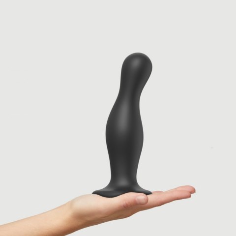DILDO PLUG CURVY BLACK - XL Strap-on-me DILDO PLUG CURVY BLACK - XL Strap-on-me