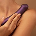 Dildo Mono Density Metallic Purple - M - Shine Strap-on-me