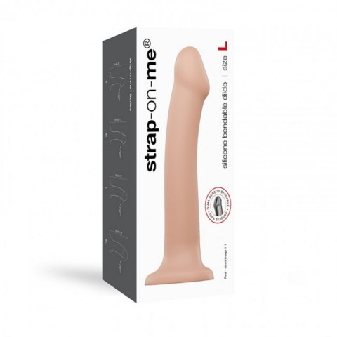 Dildo semi-realistic dual density vanilla -L