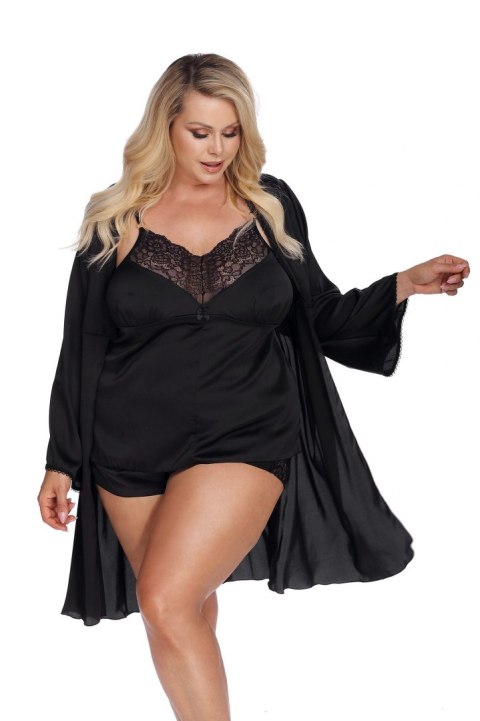 LAURA black robe L+ (czarny szlafrok) Anais LAURA black robe L+ (czarny szlafrok) Anais
