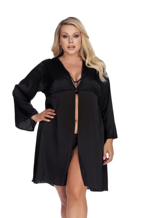 LAURA black robe XL+ (czarny szlafrok) Anais