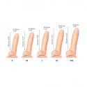 Realistyczne dildo sliding skin vanilla xl Strap-on-me