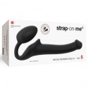 SEMI-REALISTIC BENDABLE STRAP-ON BLACK - S Strap-on-me