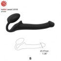 SEMI-REALISTIC BENDABLE STRAP-ON BLACK - S Strap-on-me