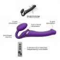 VIBRATING STRAP-ON - M - PURPLE Strap-on-me