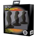 Nexus - G-Play Trio Plus Unisex Vibrator Pack S/M/L Black Nexus