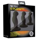 Nexus - G-Play Trio Plus Unisex Vibrator Pack S/M/L Black Nexus