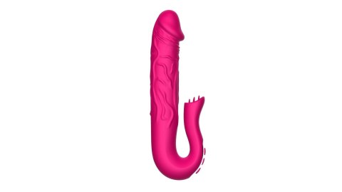 Realistic Tongue Stimulating Dildo Vibrator Boss Series Cute Realistic Tongue Stimulating Dildo Vibrator Boss Series Cute