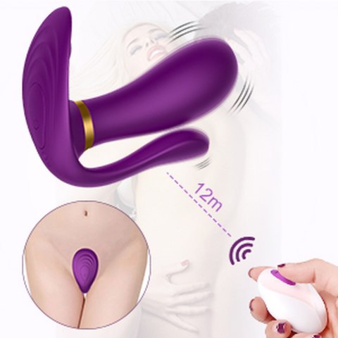 Wibrator dla par grzejący 40 C z pilotem Boss Series Cute Wibrator dla par grzejący 40 C z pilotem Boss Series Cute