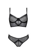 Bielizna-DENERYS SET black S/M Casmir