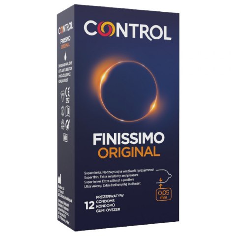 Prezerwatywy-Control Finissimo Original 12"s Control