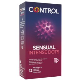 Prezerwatywy-Control Sensual Intense Dots 12