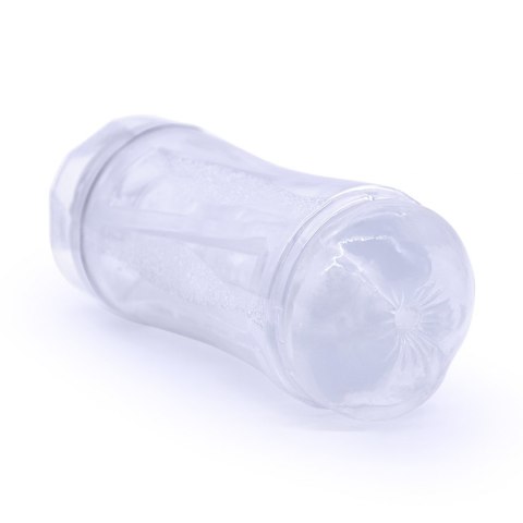 Masturbator przezroczysty podwójny sztuczna pochwa Boss Series Power Masturbator przezroczysty podwójny sztuczna pochwa Boss Series Power