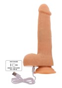 Rotating Beads Vibrating Dildo