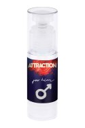 Lubrykant analny z feromonami HIM 50 ML Attraction