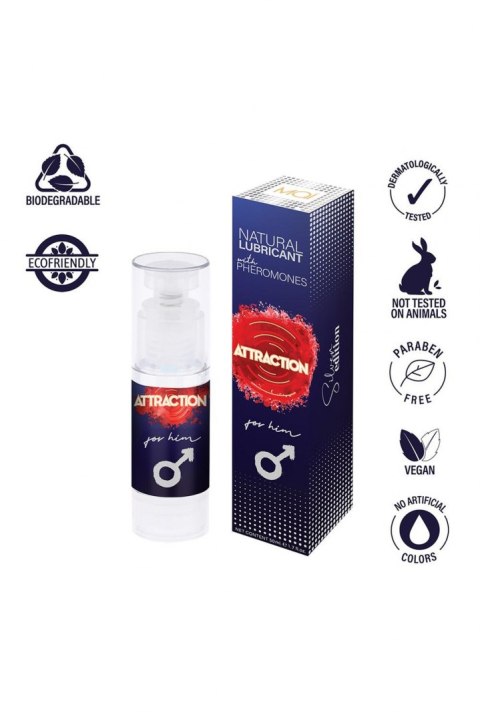 Lubrykant analny z feromonami HIM 50 ML Attraction Lubrykant analny z feromonami HIM 50 ML Attraction