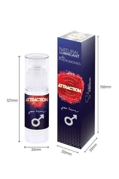 Lubrykant analny z feromonami HIM 50 ML Attraction Lubrykant analny z feromonami HIM 50 ML Attraction