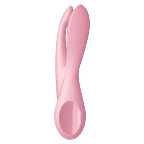Wibrator wielofunkcyjny Satisfyer Threesome 1 róż Satisfyer Wibrator wielofunkcyjny Satisfyer Threesome 1 róż Satisfyer