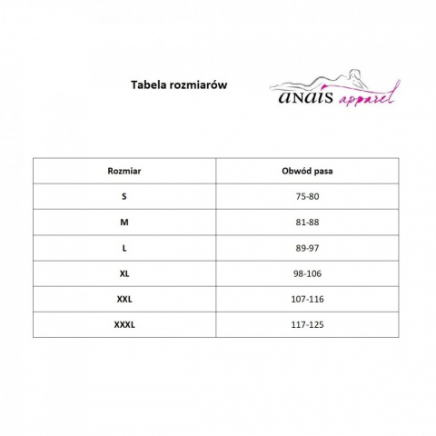 Bielizna-Orchidea black knickers XL ( figi czarne ) Anais Bielizna-Orchidea black knickers XL ( figi czarne ) Anais