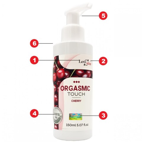 Olejek-ORGASMIC TOUCH CHERRY 150 ML LoveStim Olejek-ORGASMIC TOUCH CHERRY 150 ML LoveStim