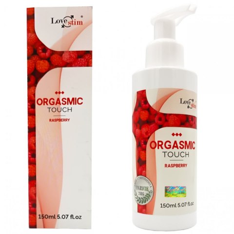 Olejek- ORGASMIC TOUCH RASPBERRY 150 ml LoveStim