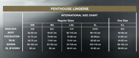 Białe body erotyczna siatka odkryte piersi XL Penthouse Białe body erotyczna siatka odkryte piersi XL Penthouse