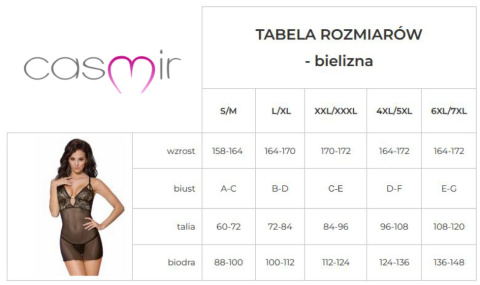 Bielizna-DENERYS CORSET beige XXL/XXXL Casmir Bielizna-DENERYS CORSET beige XXL/XXXL Casmir