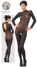 Catsuit with Lace Collar S/M Lingerie by Mandy Mystery