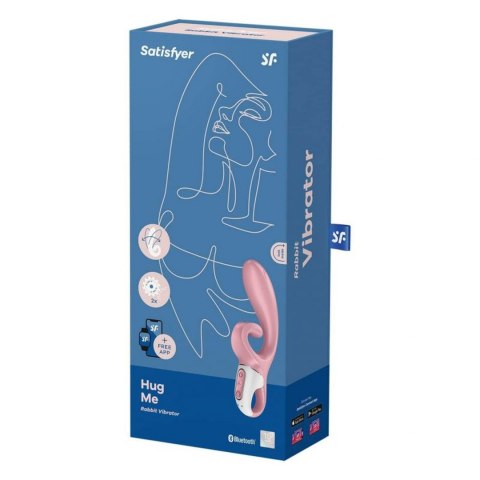 Wibrator-Hug Me Connect App (Pink) Satisfyer Wibrator-Hug Me Connect App (Pink) Satisfyer