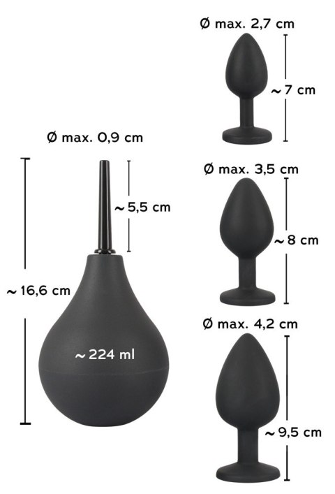 Black Velvets Anal Kit Black Velvets Black Velvets Anal Kit Black Velvets
