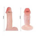 Zestaw strapon uprząż 2x dildo ralistyczne 10cm BAILE