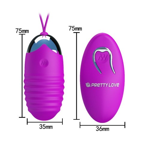 Jajeczko kegla gejszy wibracje usb pilot 12trybów Pretty Love Jajeczko kegla gejszy wibracje usb pilot 12trybów Pretty Love