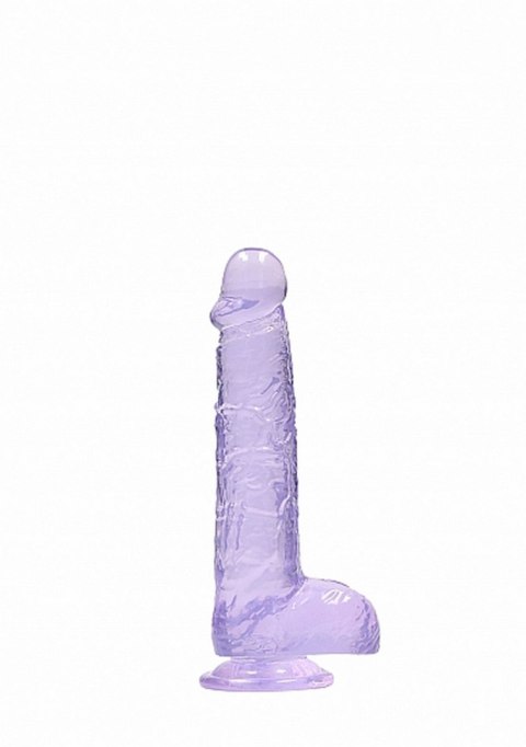 6" / 15 cm Realistic Dildo With Balls - Purple RealRock 6" / 15 cm Realistic Dildo With Balls - Purple RealRock