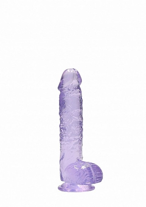 6" / 15 cm Realistic Dildo With Balls - Purple RealRock 6" / 15 cm Realistic Dildo With Balls - Purple RealRock