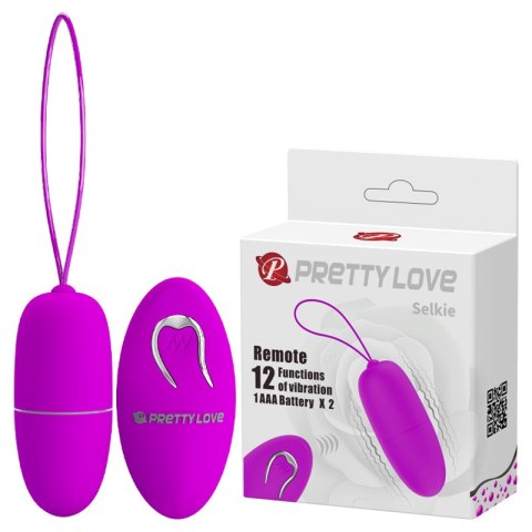 Jajeczko wibrujące sex masażer na pilota 12 trybów Pretty Love Jajeczko wibrujące sex masażer na pilota 12 trybów Pretty Love