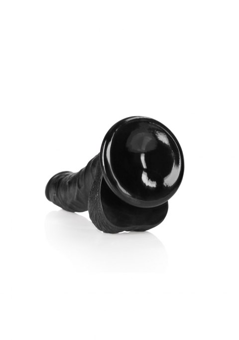 Curved Realistic Dildo Balls Suction Cup - 7""/ 18 cm RealRock Curved Realistic Dildo Balls Suction Cup - 7""/ 18 cm RealRock