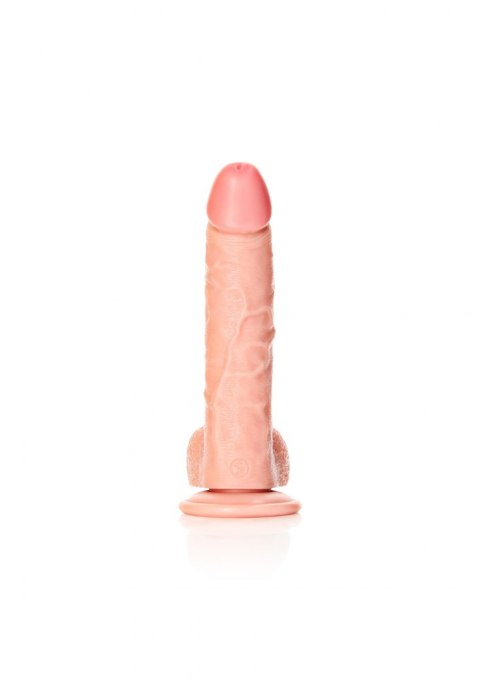 Curved Realistic Dildo Balls Suction Cup - 8""/ 20,5 cm RealRock Curved Realistic Dildo Balls Suction Cup - 8""/ 20,5 cm RealRock