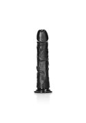 Curved Realistic Dildo with Suction Cup - 9""/ 23 cm RealRock