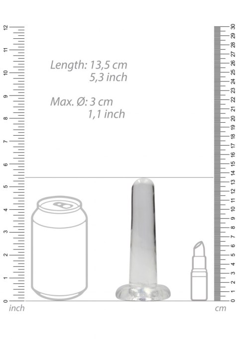 Non Realistic Dildo with Suction Cup - 5,3""/ 13,5 cm RealRock Non Realistic Dildo with Suction Cup - 5,3""/ 13,5 cm RealRock