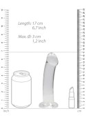 Non Realistic Dildo with Suction Cup - 6,7""/ 17 cm RealRock