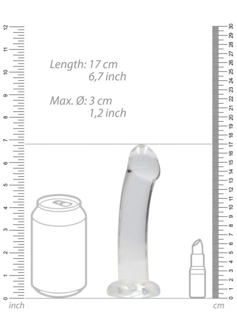 Non Realistic Dildo with Suction Cup - 6,7""/ 17 cm RealRock Non Realistic Dildo with Suction Cup - 6,7""/ 17 cm RealRock