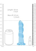 Non Realistic Dildo with Suction Cup - 7""/ 17 cm RealRock