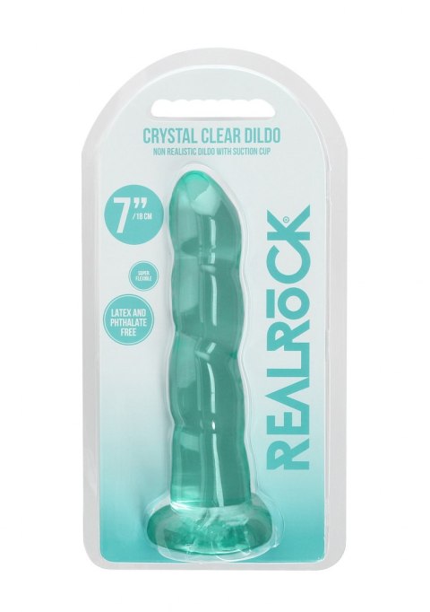 Non Realistic Dildo with Suction Cup - 7""/ 17 cm RealRock